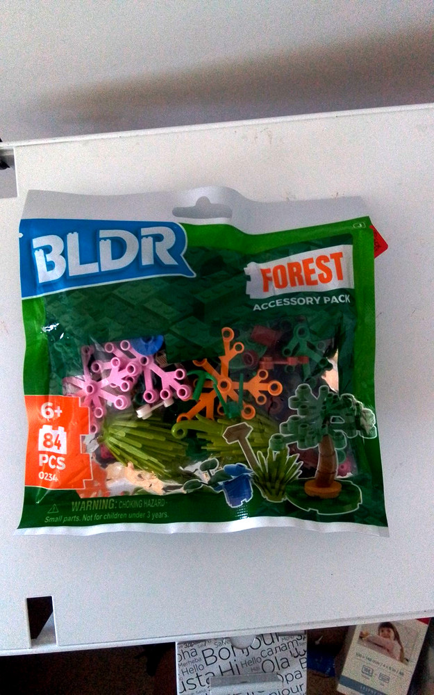 BLDR Forest Accessory Pack 84 pcs Building Blocks