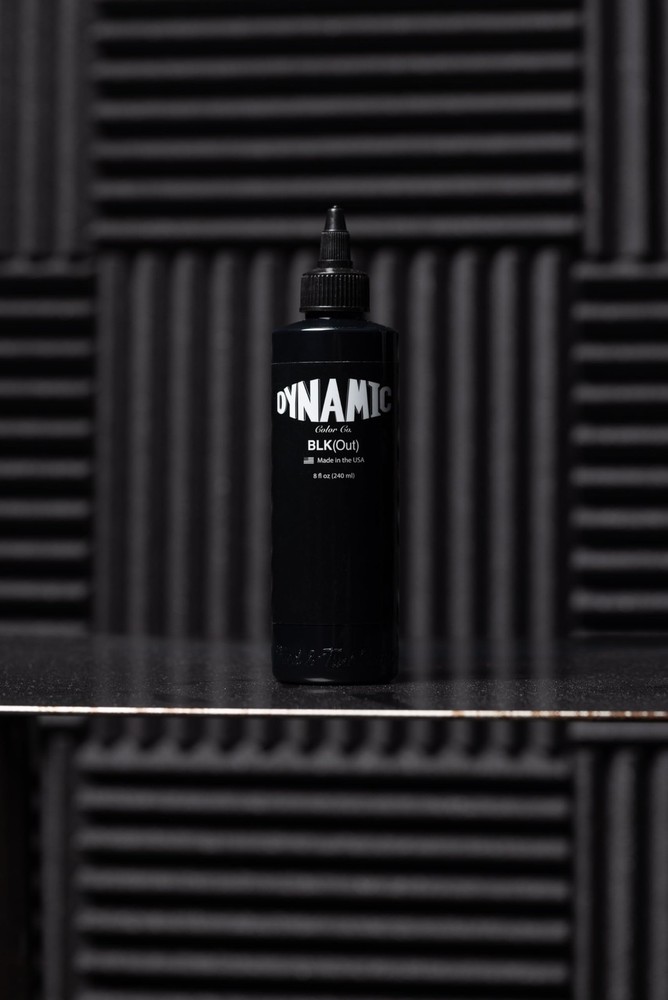 Dynamic Color Co - BLKout Tattoo Ink, for Blackout Tattoos, Solid 8 fl oz