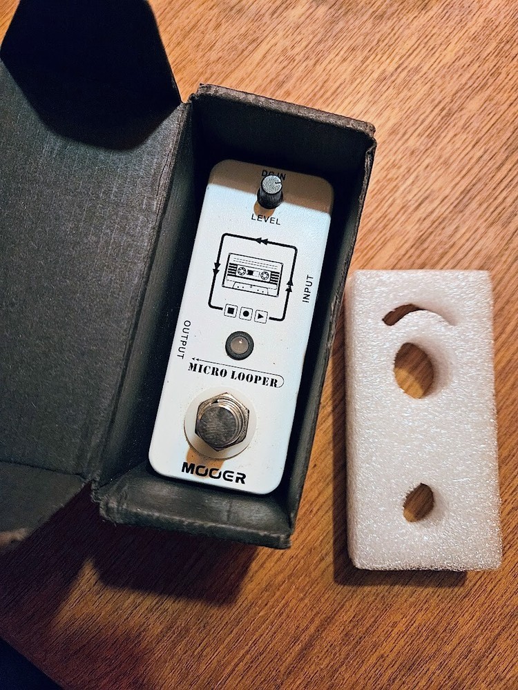 Mooer Micro 'Micro Looper' Loop Recording Pedal only tested once