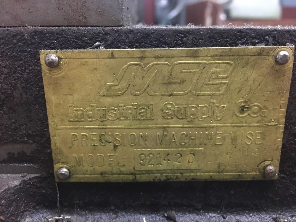 MSC Precision Milling Machine Vise