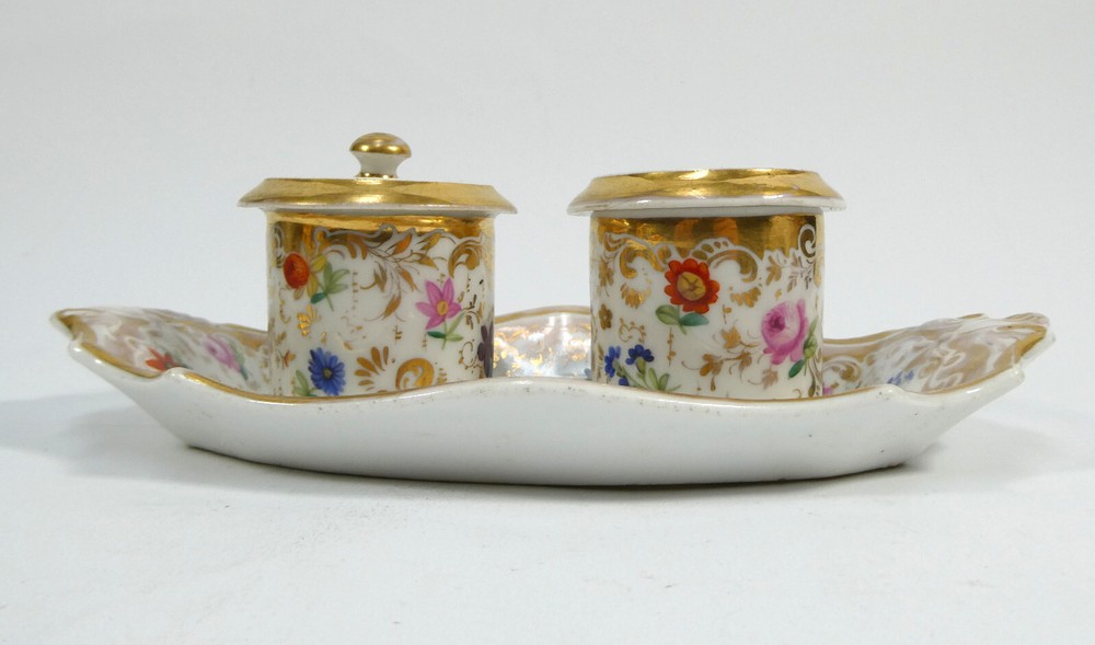 Biedermeier Ink Well Circa 1840
