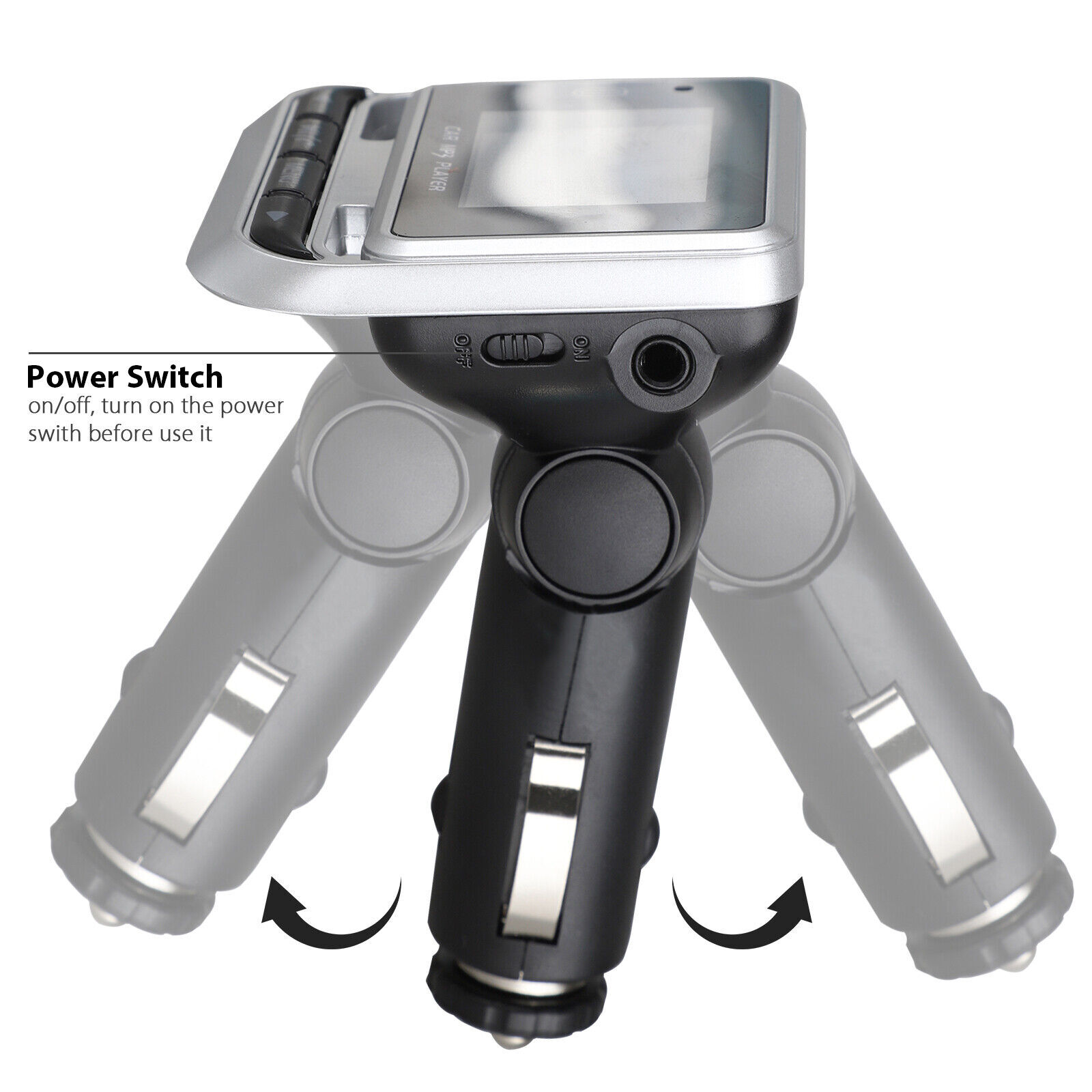 Bluetooth Wireless FM Transmitter Car MP3 Player Radio Adapter Kit USB Charger✓