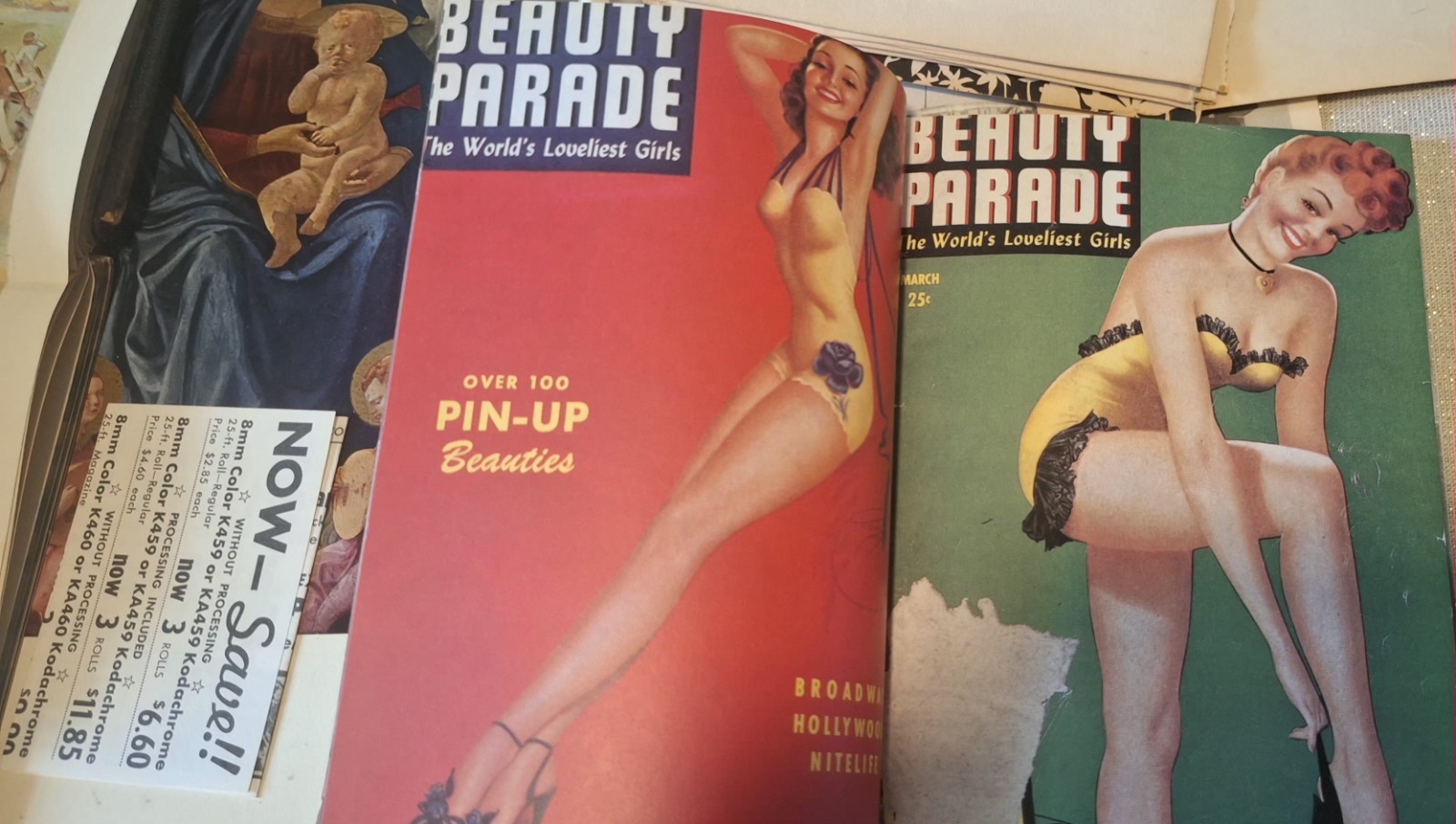 Vintage & Antique Paper Assorted Ephemera for Collage, Decoupage, Crafts 6+ Lbs