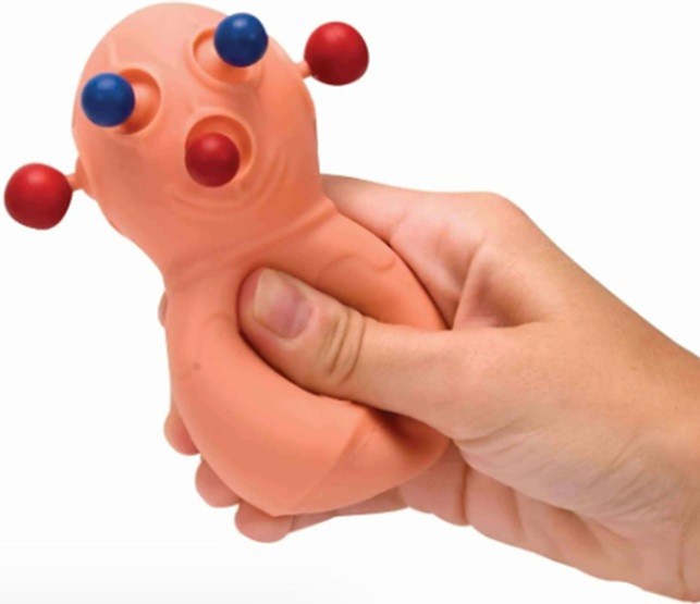 Schylling Panic Pete 5" Squeeze Toy - New