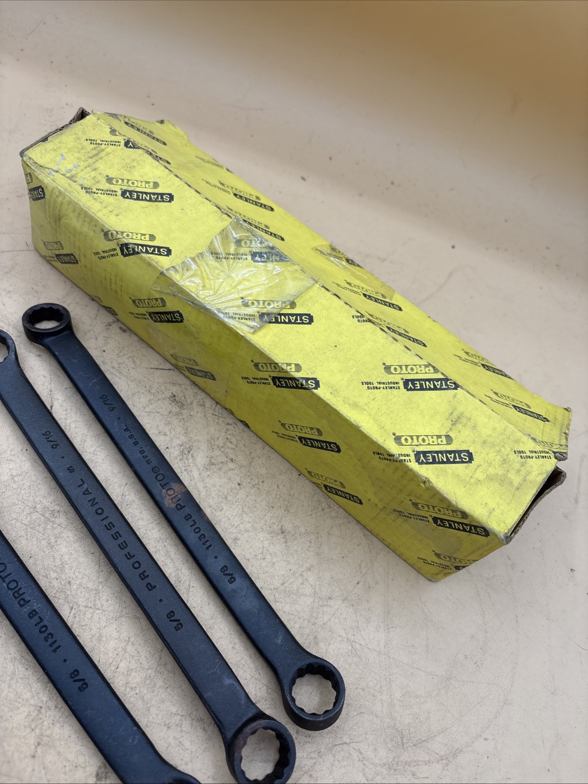 Stanley Proto 1130LB 9/16” X 5/8” Combo Wrench, Original Box, Set Of 6