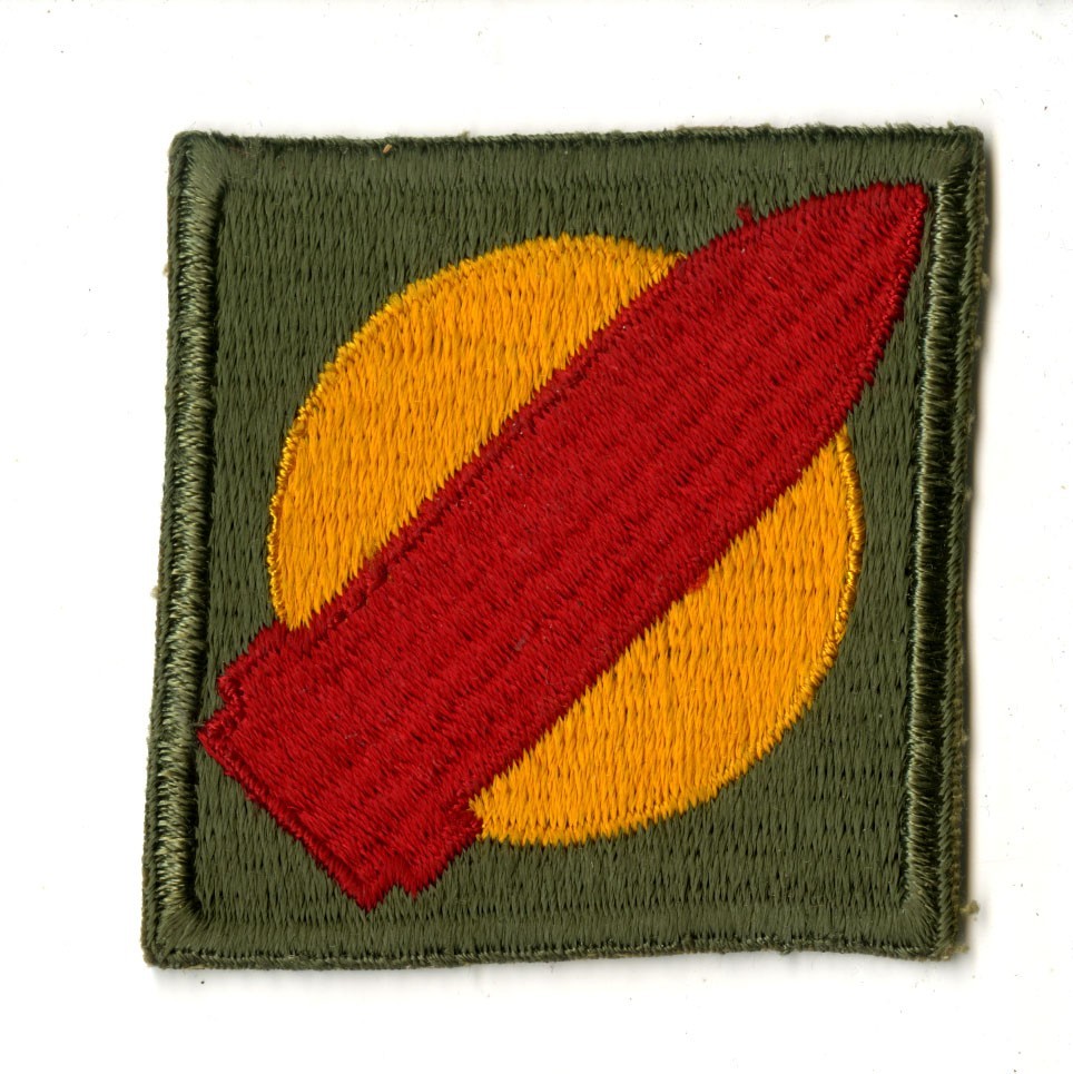 1st Coast White Back Patch WWII Original New England