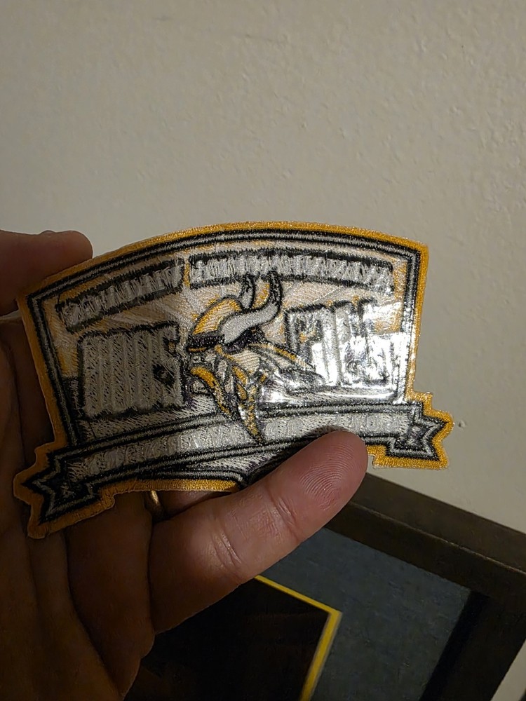 1961 - 2000 Minnesota Vikings 40th Anniversary Patch for Authentic Jersey