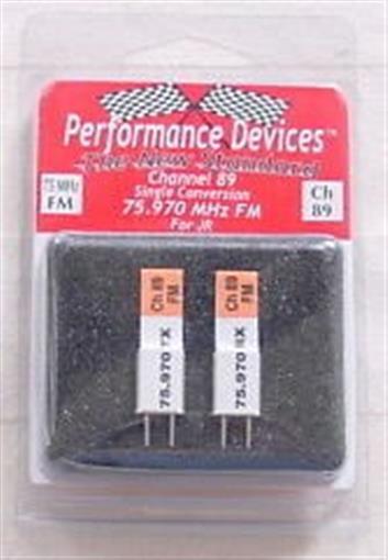 JR 75Mhz FM Crystal Set - Channel 89