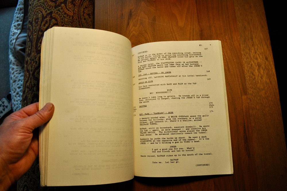 BATMAN Sam Hamm Warner Bros. Screenplay 3rd DRAFT February 29th 1988