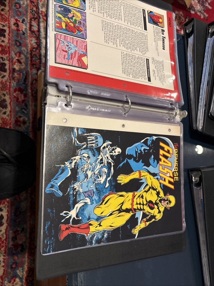 Comic Book Bio Binder