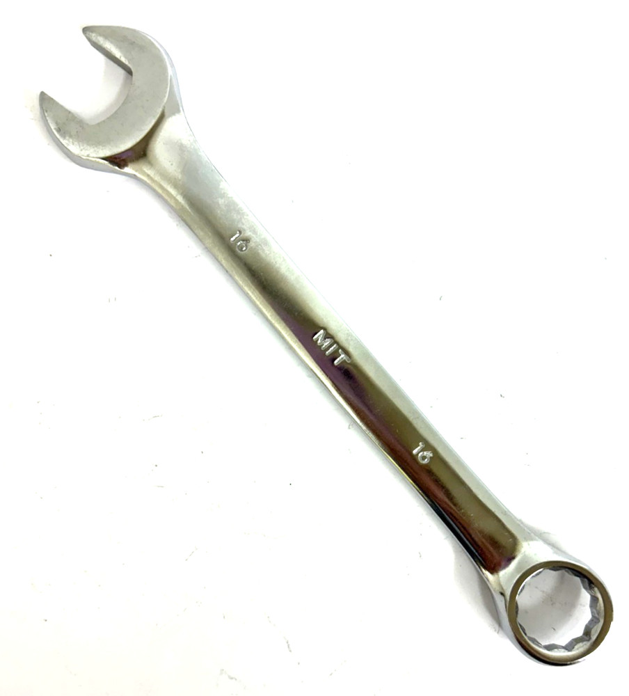 16MM COMBINATION WRENCH 12 POINT CHROME FINISH MIT 21333