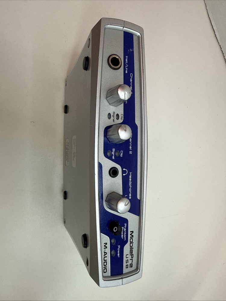 M-Audio MobilePre Mobile Pre USB Preamp Preamplifier Audio Interface 200F V1.03