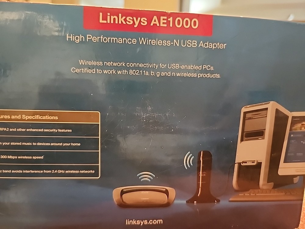 Cisco AE1000 Wireless Adapter