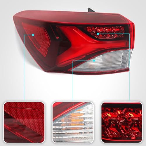 Left LED Tail Light Fit for Chevy Trailblazer ACTIV/RS LH(Driver Side) Outer