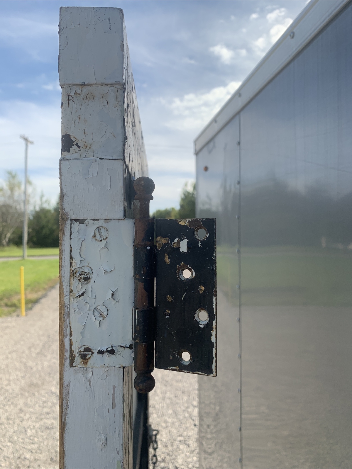 24" Door Wood French Door 4 Glass Pane Windows Rustic Patina Barn Repurposed