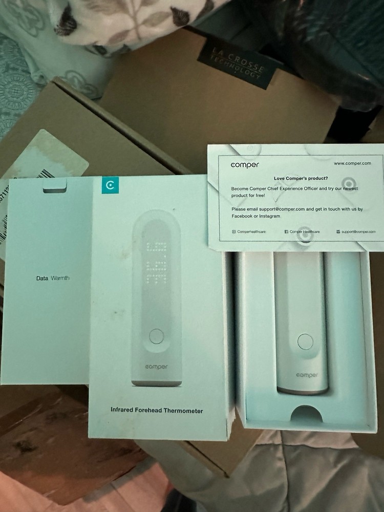 Comper infrared￼forehea thermometer