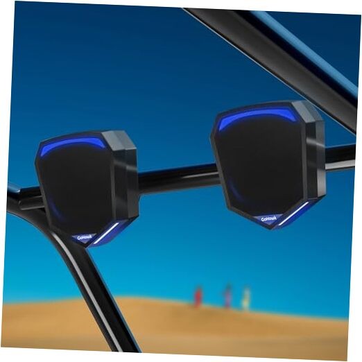 Bluetooth UTV Stereo Audio System Built-in Amplifier with Waterproof LED 4