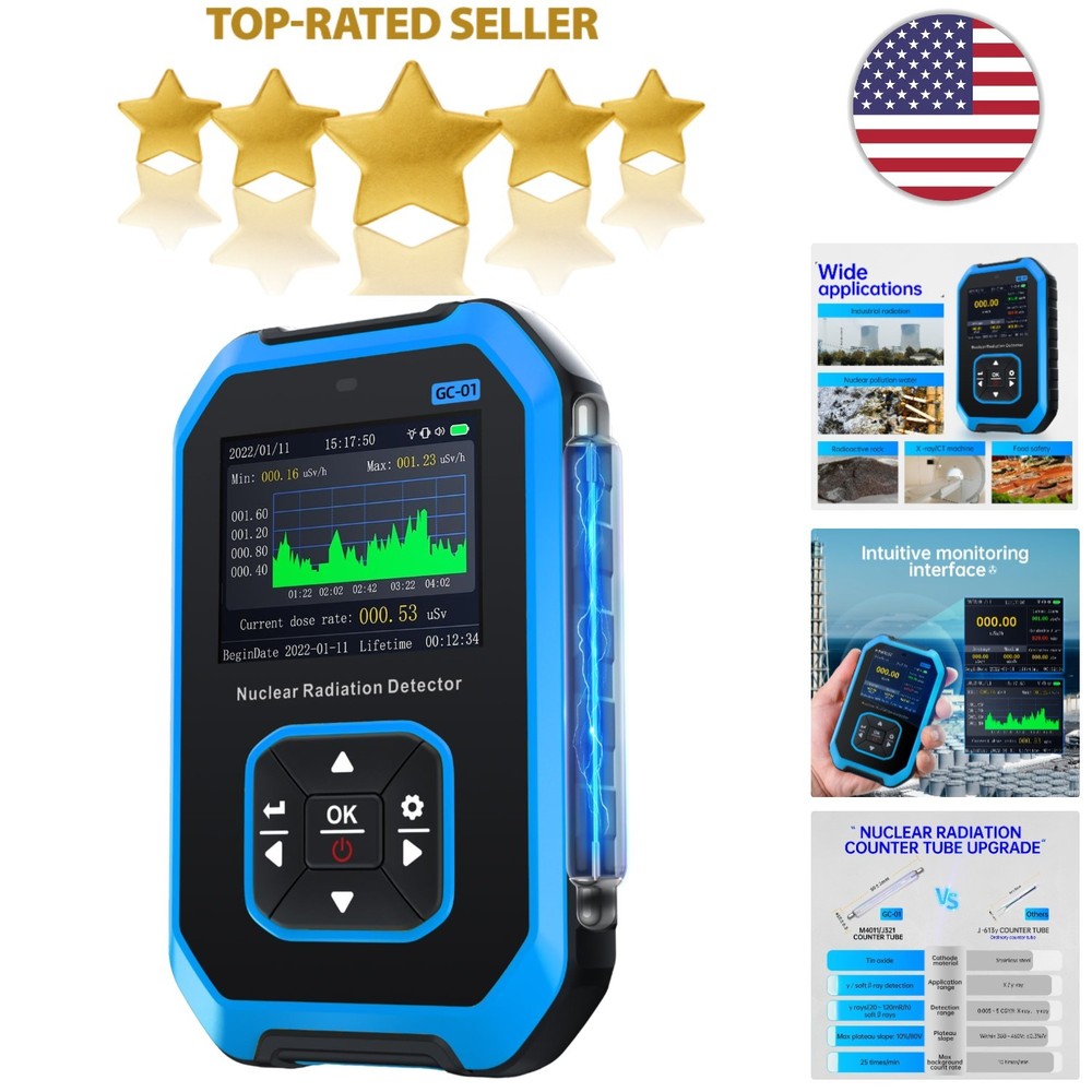 Multifunctional Radiation Detector Meter
