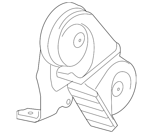 Genuine GM Dual Horn 84334536