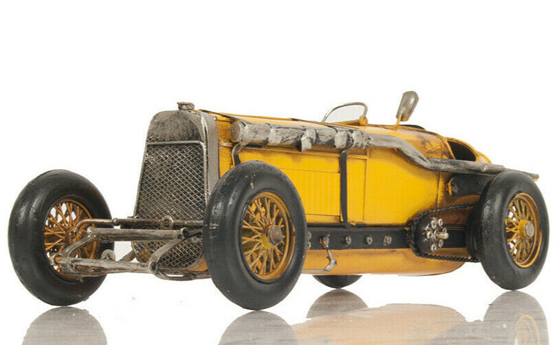 1923 Fiat SB-4 Eldridge Mefistofele Metal Model 13" Grand Prix Racing Car