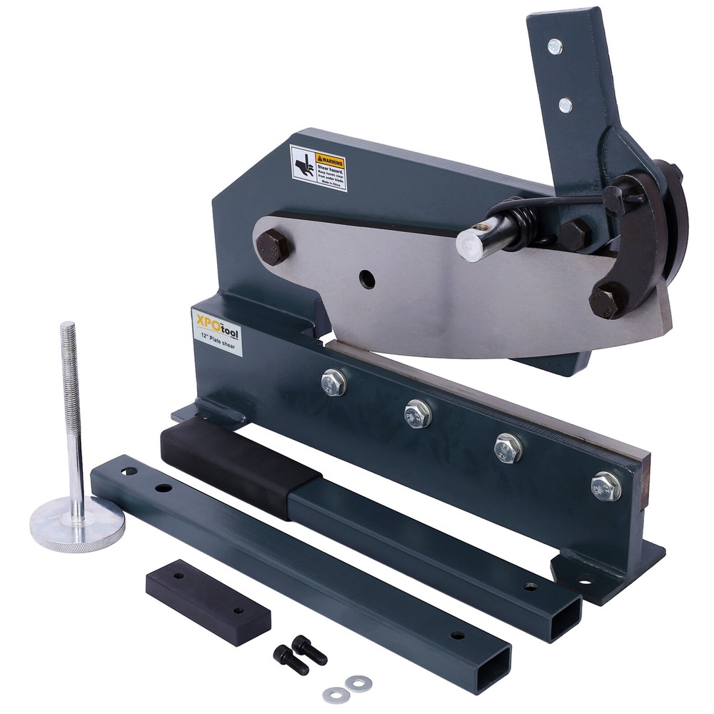 10" Sheet Metal Plate Shear Solid Steel Frame Mounting Type for Cutting Sheet