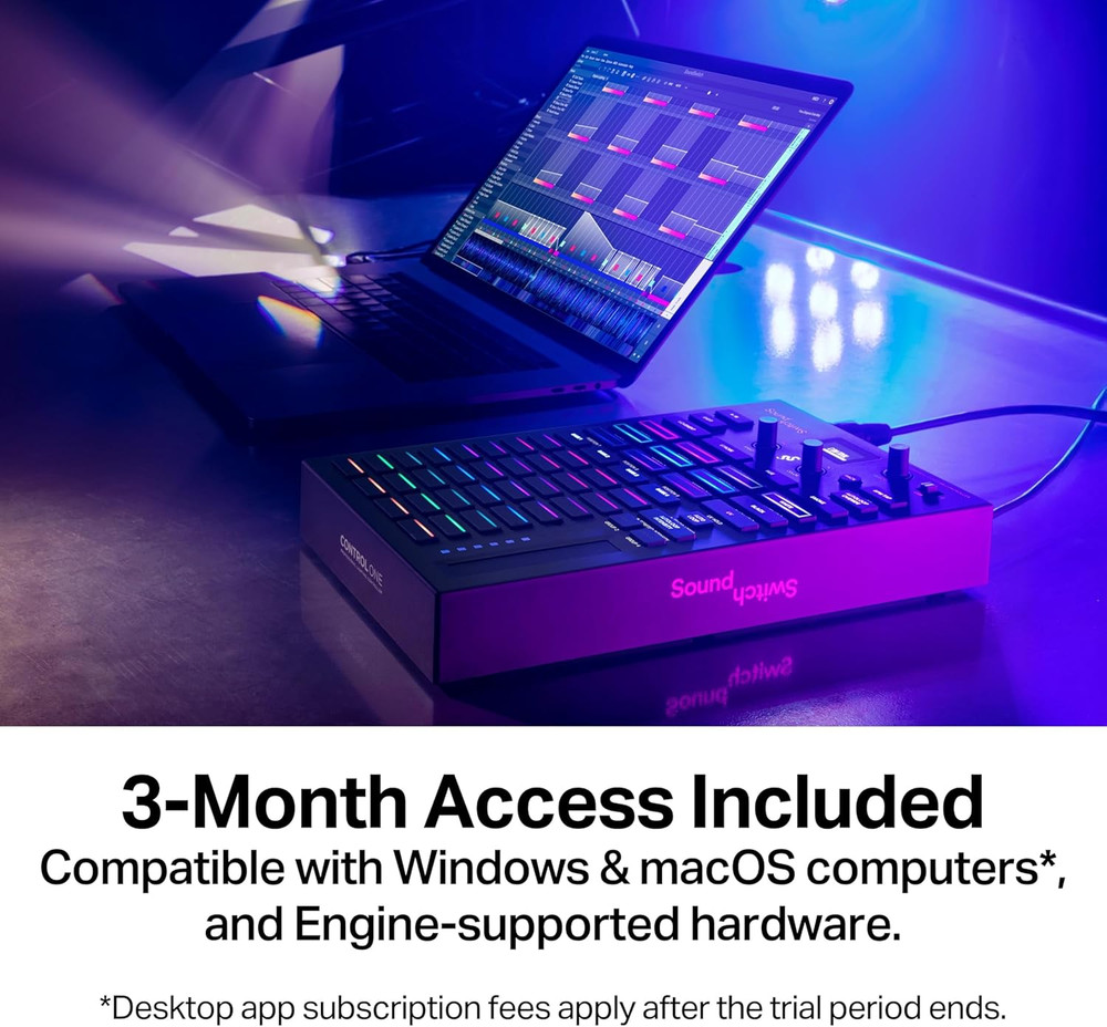 Control One - Professional DMX DJ Lighting Controller with 3 Months Software Ac