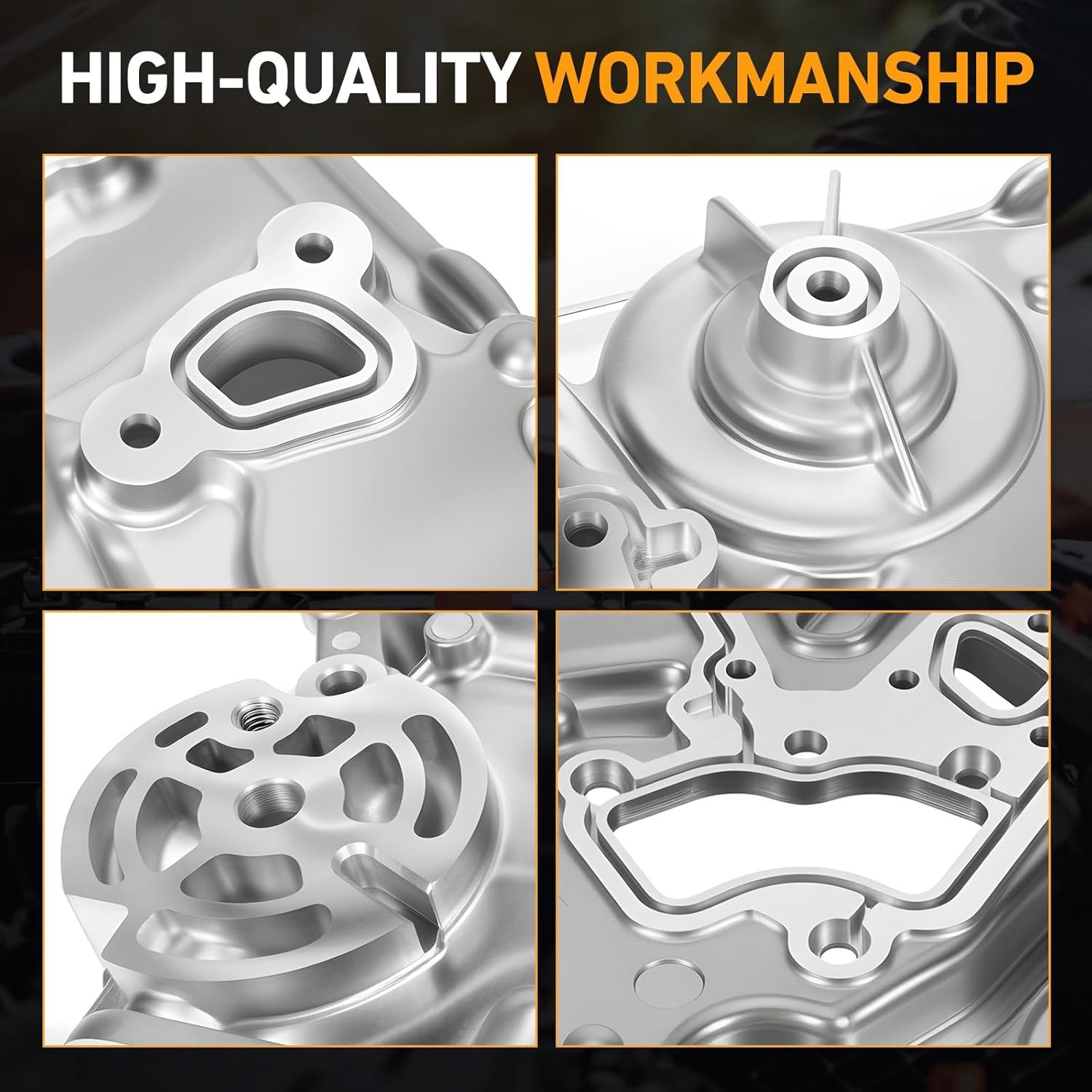 68079232AB Engine Timing Chain Cover for 2012-2018 Jeep Wrangler 3.6 3.6L V6 new