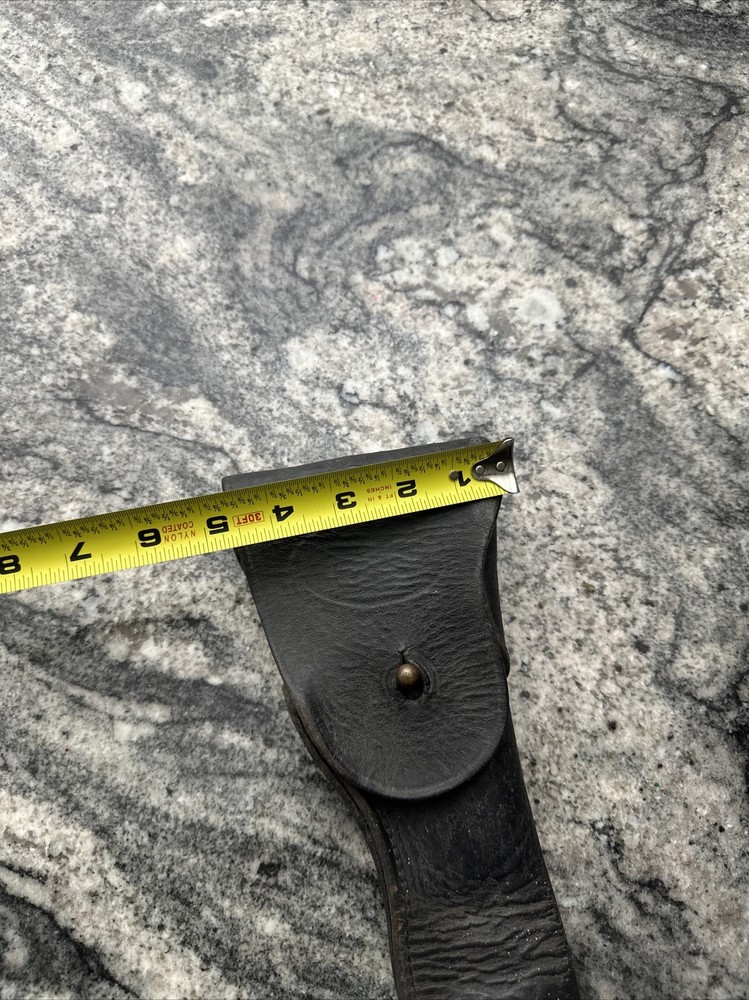 WWII US ARMY LEATHER 45 WEB BELT HOLSTER Mfg By Cathy Enterprises 7791466