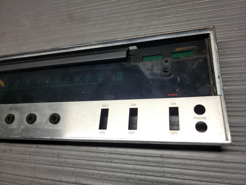 Heathkit Ajd-15-2 Tuner Face Plate