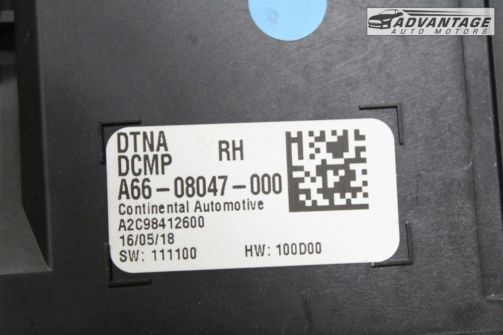 2017-2024 FREIGHTLINER CASCADIA FRONT RIGHT DOOR COMPUTER CONTROL MODULE OEM