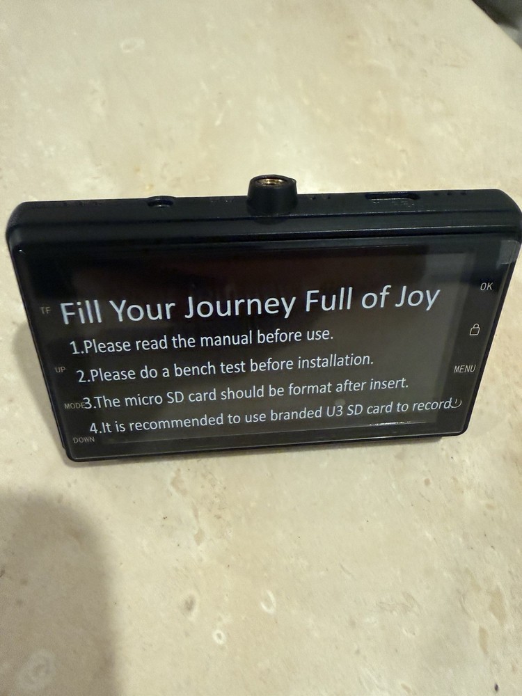 4k DUAL DASH CAMERA BLACK BOX