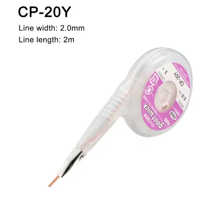 Goot Wick 2.0mm CP-20Y TAIYO