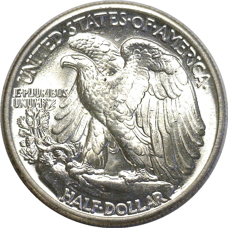 1945 50C Walking Liberty Half Dollar Silver Uncirculated