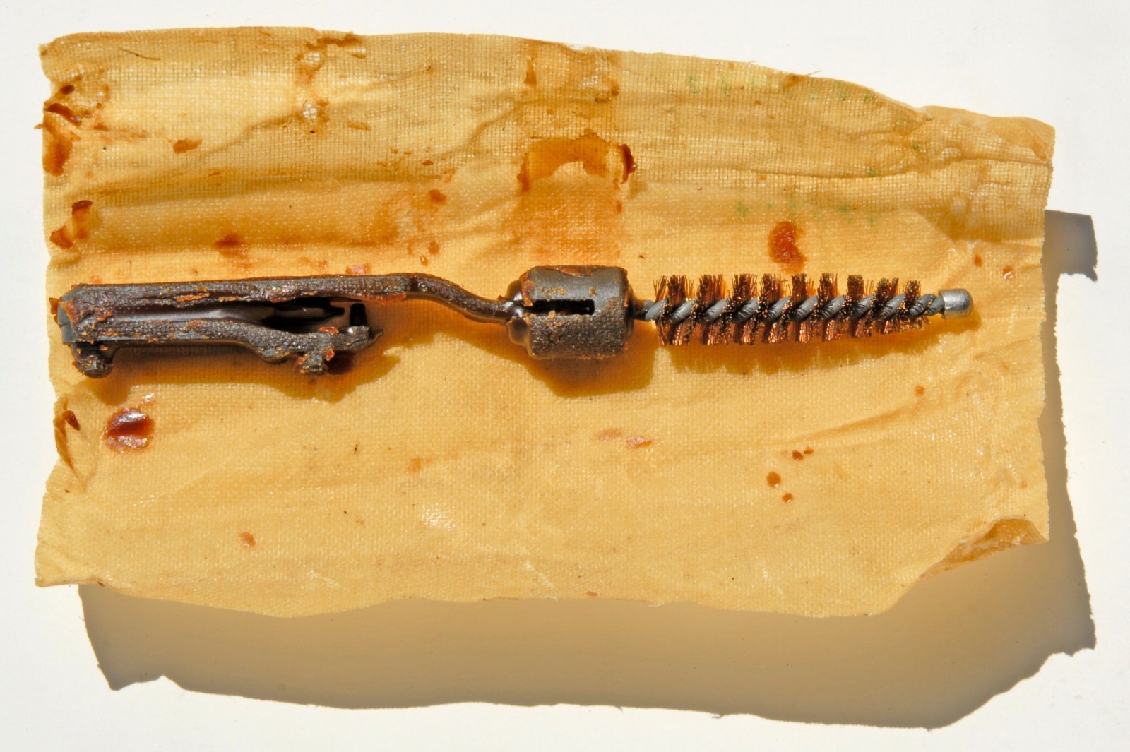 M1 GARAND RIFLE. M3A1 COMBINATION TOOL WITH CHAMBER BRUSH NEW IN WRAP.