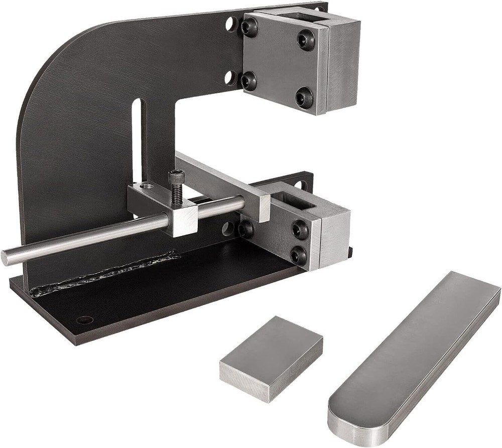 Blacksmith Guillotine Tool Blacksmith Fuller Tool, Cut off Tool with Dies&Guides
