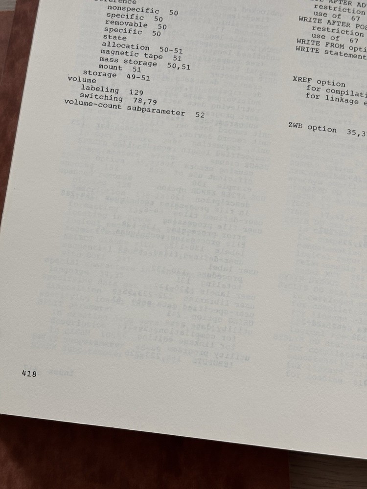 VTG IBM Systems Reference Library IBM OS COBOL Programmer's Guide 1972 RARE