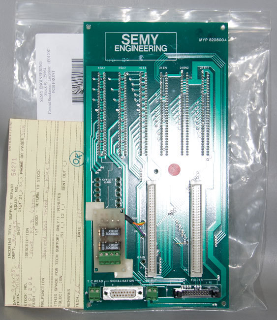Refurbished Semy Engineering/Brooks Automation MYP 820800A Front Board PCB