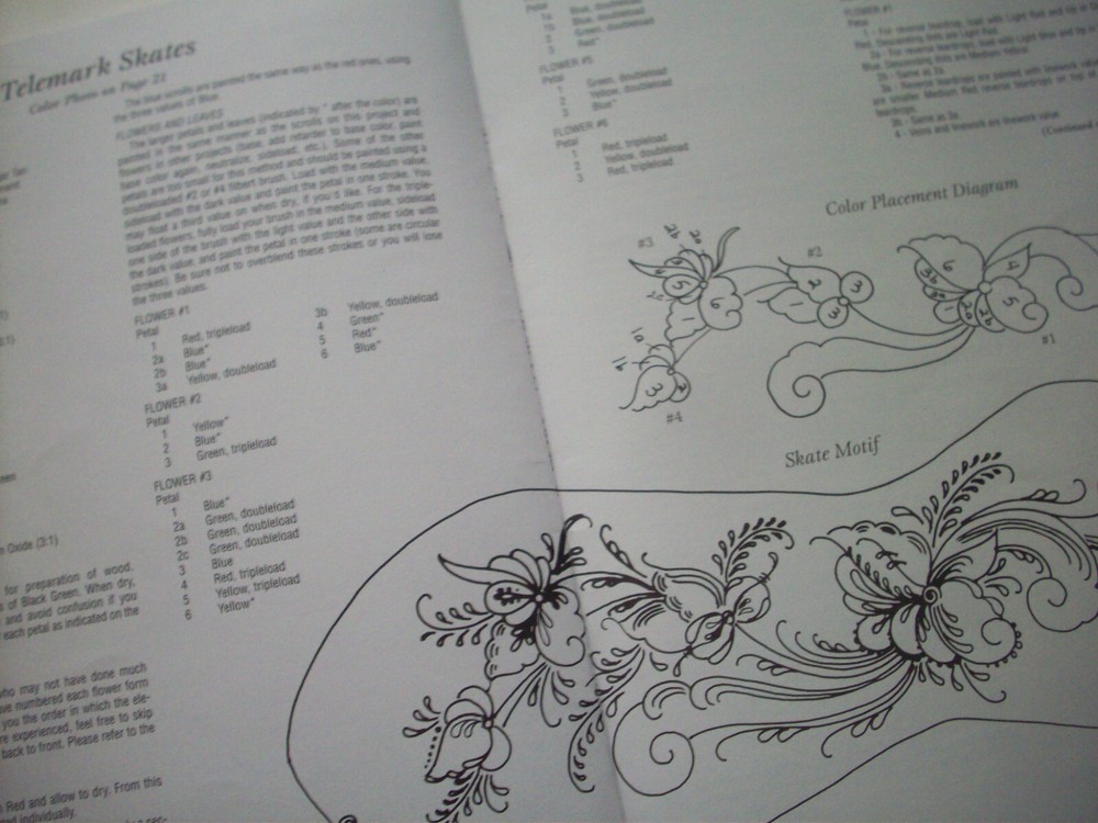 Rosemaling A Brush with Tradition painting instructions patterns