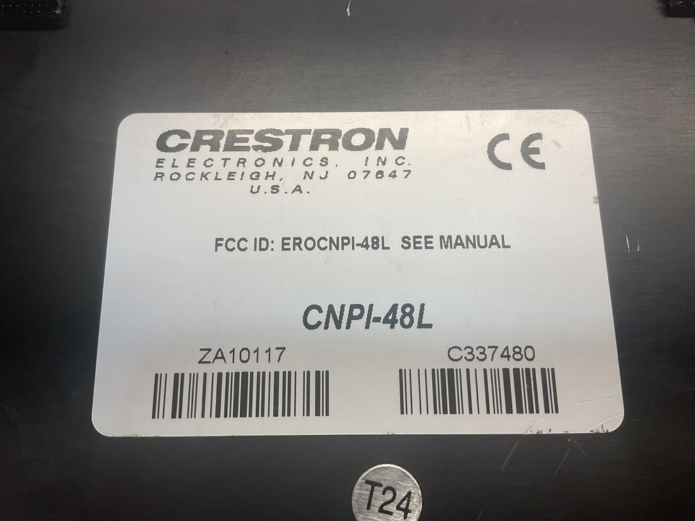 Crestron CNPI-48L 48-Button control panel interfaces/PREOWNED /JUA1096