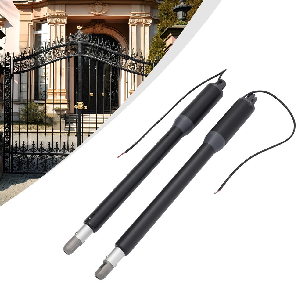 Heavy Duty Automatic Gate Opener-650lb Capacity Remote Control-Waterproof 24VDC