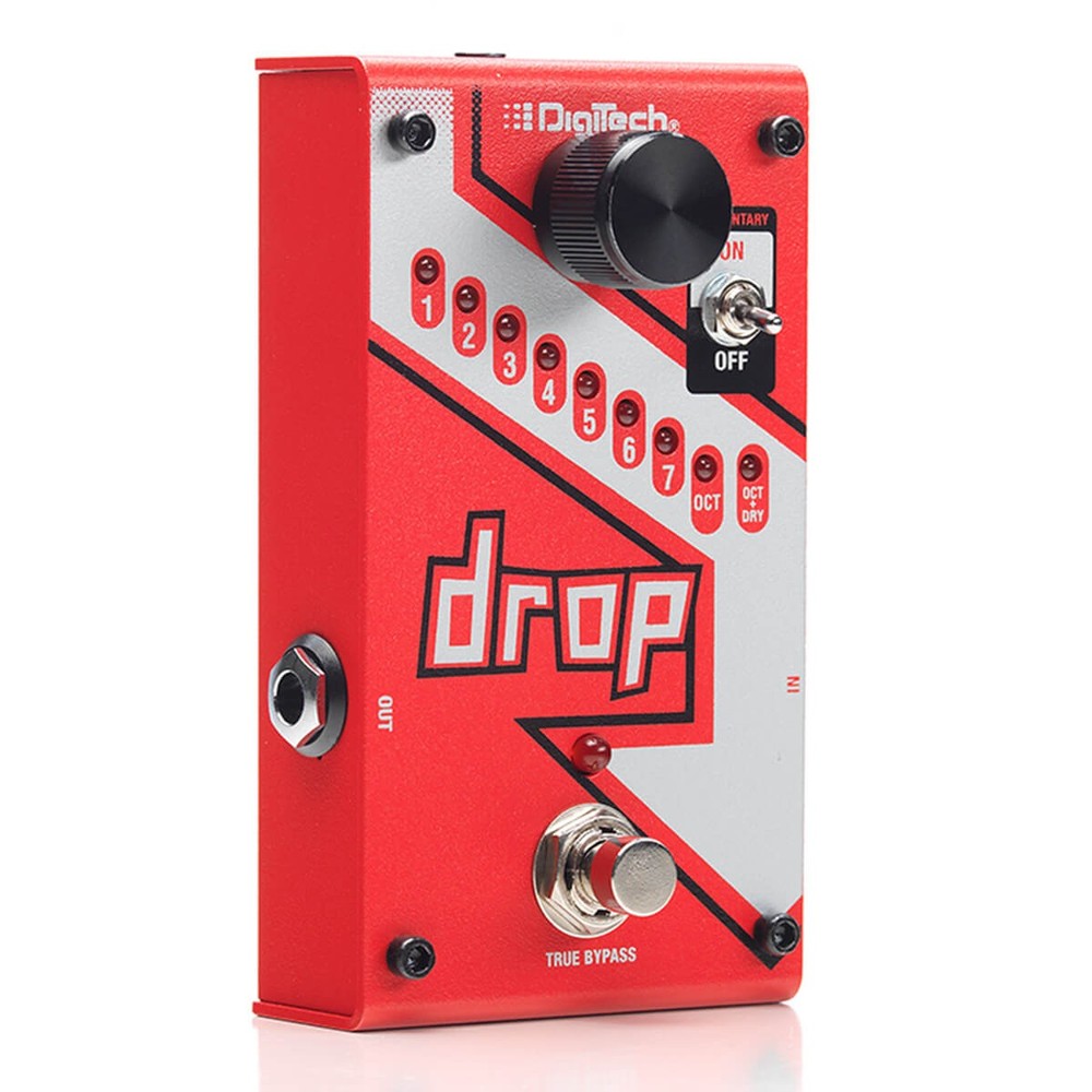 DigiTech Drop Polyphonic Drop Tune Pedal - Red