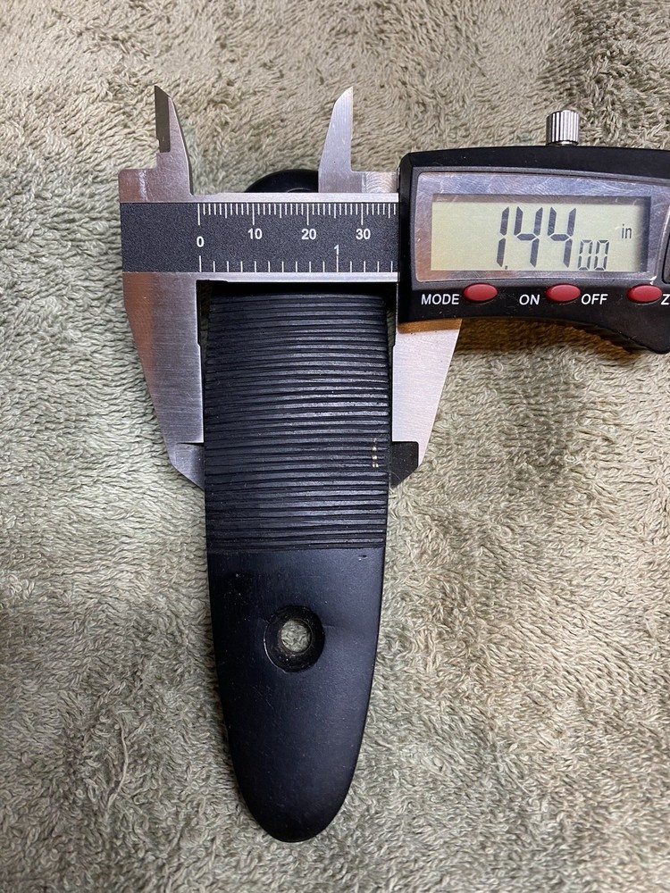 Original Vintage Savage Stevens Plastic/Polymer Butt Pad. Nice