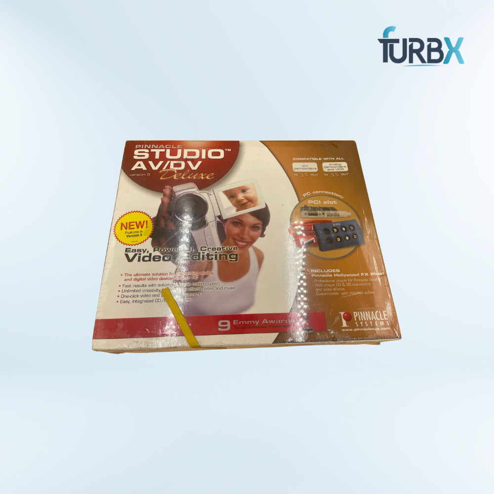 Pinnacle Studio Av/Dv Deluxe Version 9