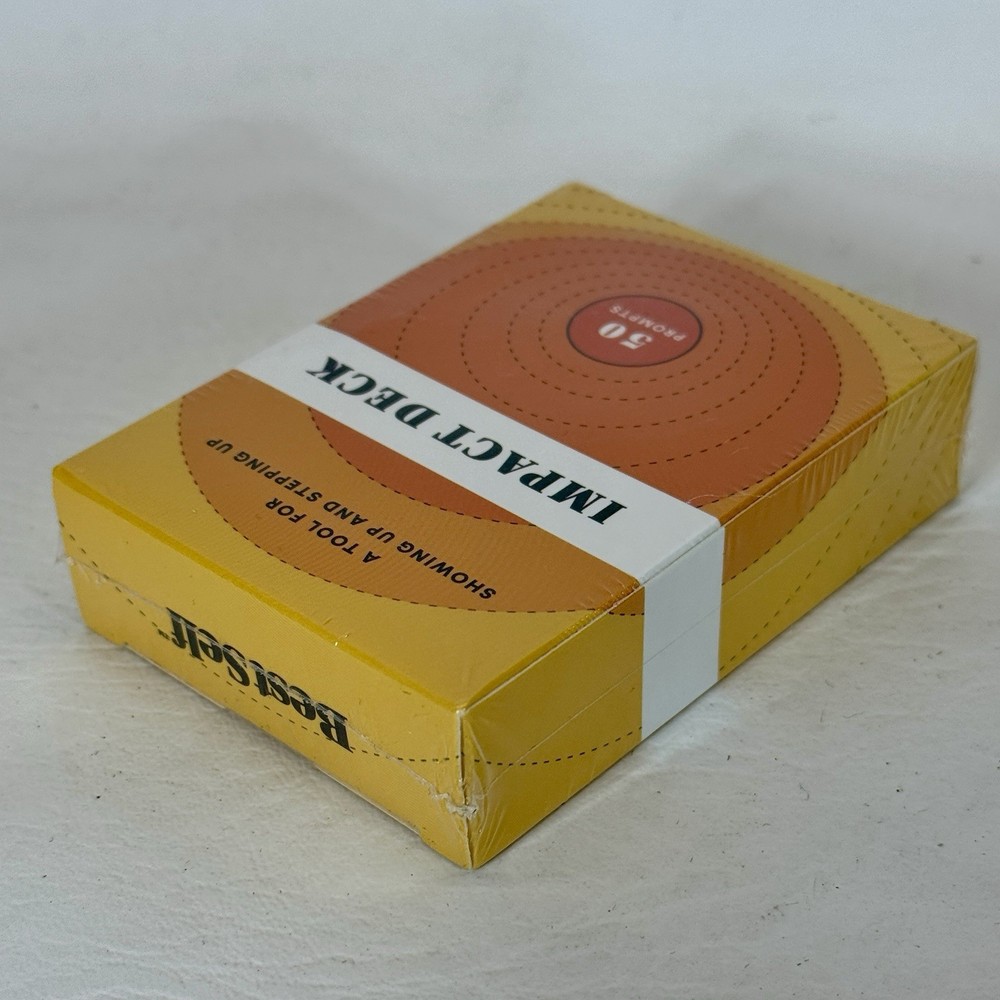 Best Self Impact Deck 50 Prompts Self-Help Daily Affirmation Reflection Mindful