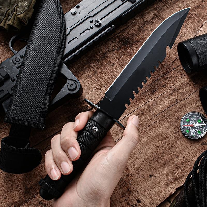 Camping Hatchet Axe with Tomahawk with blade + Hatchet + Fixed Blade Knife