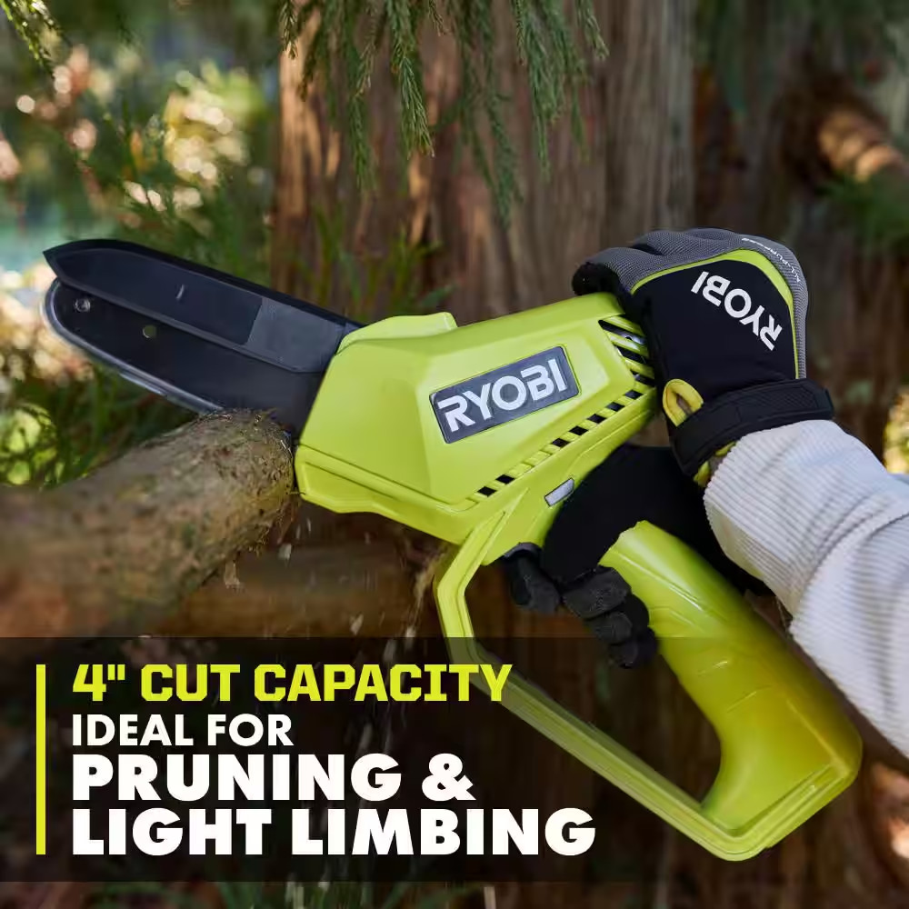 12V 6 In. Cordless Battery Compact Pruning Mini Chainsaw