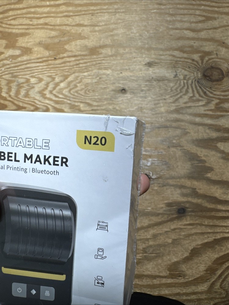 Portable Label Maker Bluetooth Thermal Label Printer N20
