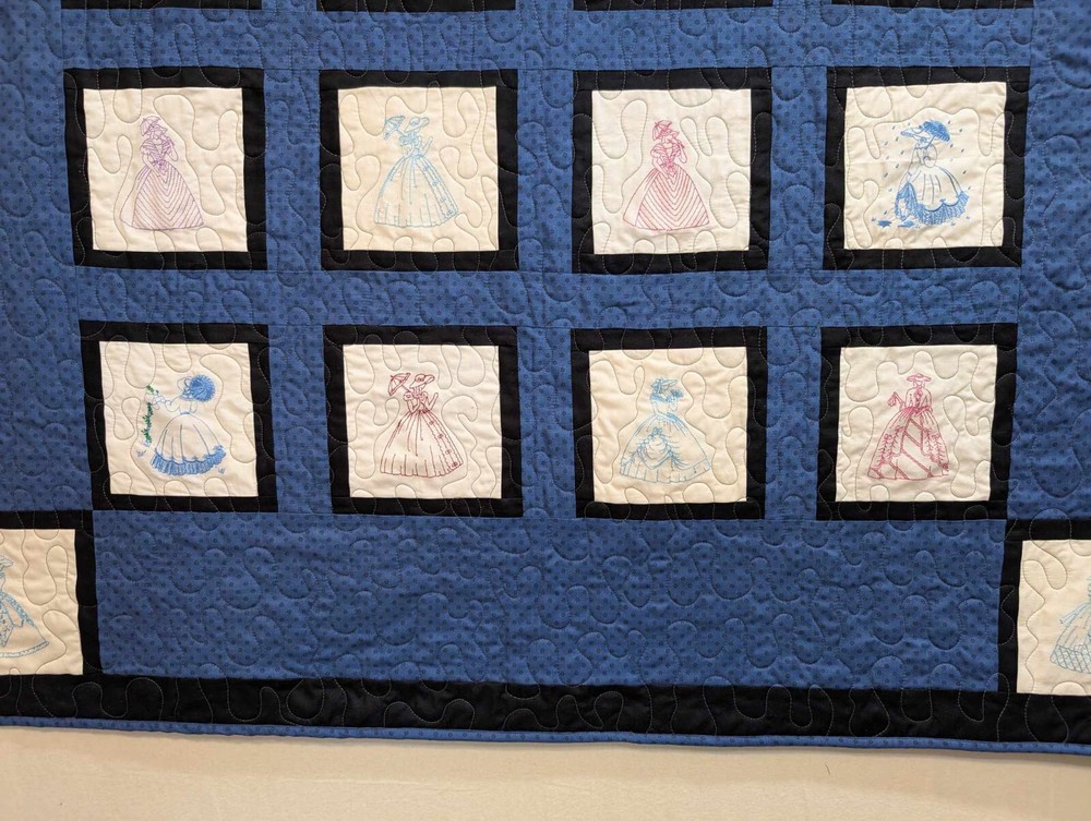 Souther Belles throw size quilt
