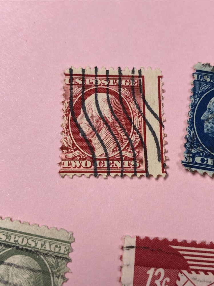 US 6 Perf Shift Stamps Used