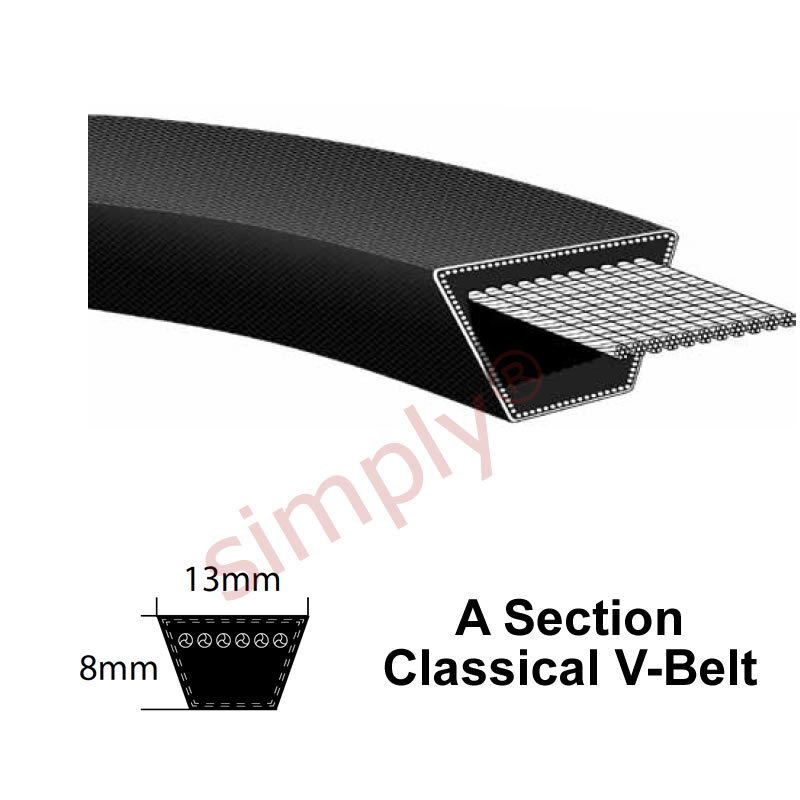 A155 Major Brand A-Section V-Belt